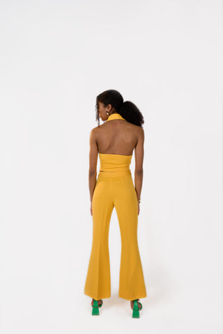 Debonair Yellow Bell Bottoms